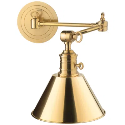 Hudson Valley Garden City 1 Light Wall Sconce Ag Brass