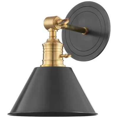 Hudson Valley Garden City 1 Light Wall Sconce Bronze