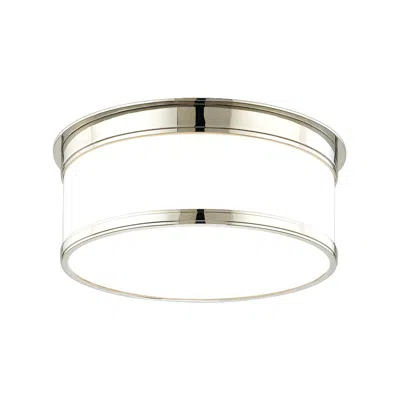 Hudson Valley Geneva 12 1/4" Wide Polished Ceiling Light