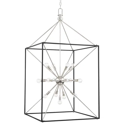 Hudson Valley Glendale 27" Wide Polished Nickel 5-light Chandelier