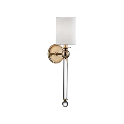 Hudson Valley Gordon 22 1/4" High Aged Brass Wall Sconce In Gold