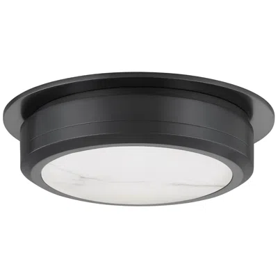 Hudson Valley Greenport 14"w Old Bronze Led Ceiling Light
