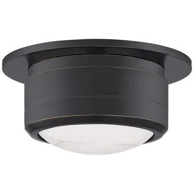 Hudson Valley Greenport 7" Wide Old Bronze Led Ceiling Light