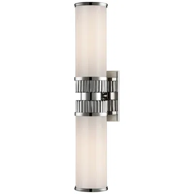 Hudson Valley Harper 5 1/4" High Polished Nickel Wall Sconce