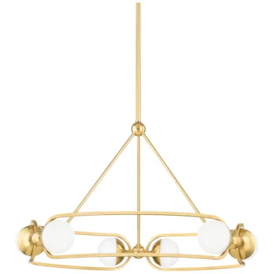Hudson Valley Hartford 30.5 In. Steel 6 Light Chandelier