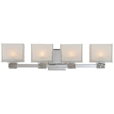Hudson Valley Hartsdale 26"w Polished Nickel Bath Light
