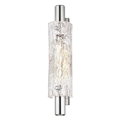 Hudson Valley Harwich 18" High 1-light Polished Nickel Wall Sconce