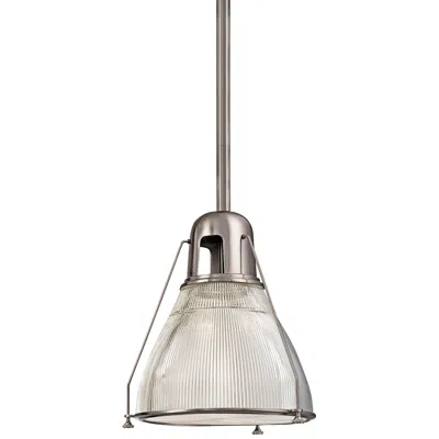 Hudson Valley Haverhill 8" Wide Satin Nickel Mini Pendant