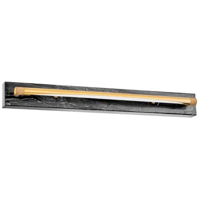 Hudson Valley Hayden 26 3/4" Wide Aged Brass Led Bath Light