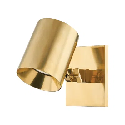 Hudson Valley Highgrove 4.75 In. Brass 1 Light Sconce