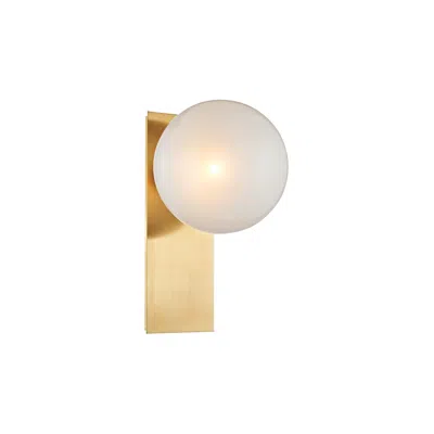 Hudson Valley Hinsdale 12 3/4"h Aged Brass Wall Sconce