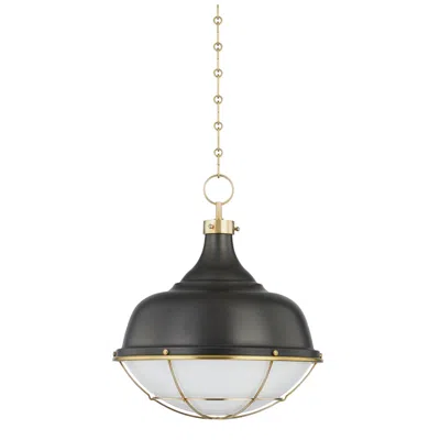 Hudson Valley Holkham 18 In. Steel 1 Light Pendant