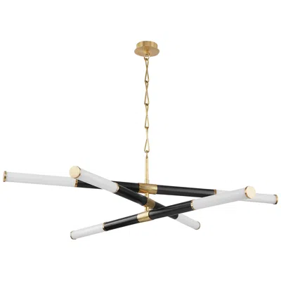 Hudson Valley Huntington 60" Wide Old Bronze Led Chandelier