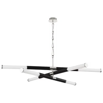 Hudson Valley Huntington Led Chandelier Nickel