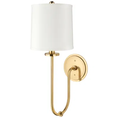 Hudson Valley Jericho 20 1/2" High Aged Brass Wall Sconce