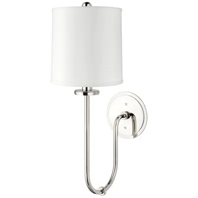 Hudson Valley Jericho 20 1/2"h Polished Nickel Wall Sconce