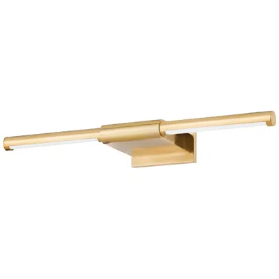 Hudson Valley Jerome 22.25" Wide Aged Brass Modern Led Picture Light