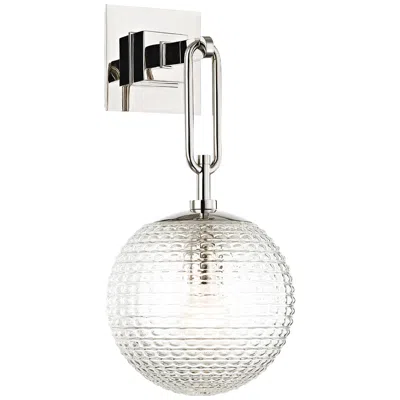 Hudson Valley Jewett 17" High Polished Nickel Wall Sconce