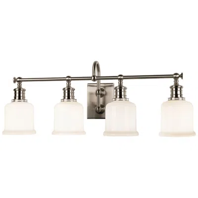 Hudson Valley Keswick 4 Lt Bath Satin Nickel