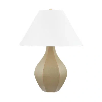 Hudson Valley Lighting Abescon Table Lamp In Brown
