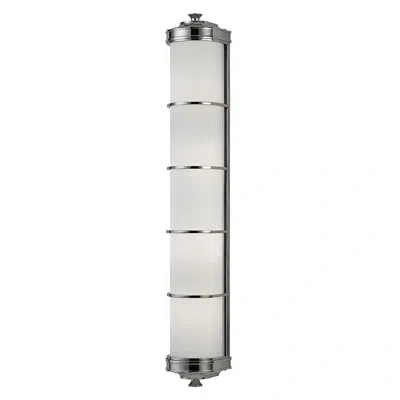 Hudson Valley Lighting Albany 1 - Light Flush Mount In Polished Nickel