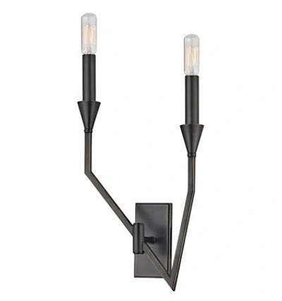 Hudson Valley Lighting Archie 2 - Light Wallchiere In Old Bronze