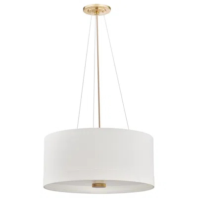 Hudson Valley Lighting Ashland Pendant Aged Brass