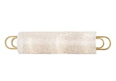 Hudson Valley Lighting Buckley 3 - Light Bath Bar In Aged Brass