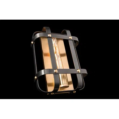 Hudson Valley Lighting Colchester 1 - Light Wall Sconce In Aged Brass