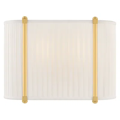 Hudson Valley Lighting Cornell Wall Sconce Aged Brass