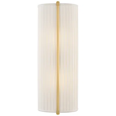 Hudson Valley Lighting Cornell Wall Sconce Aged Brass