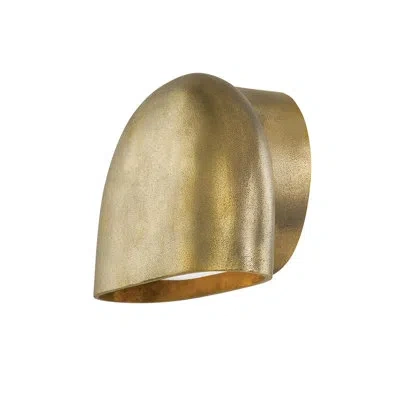 Hudson Valley Lighting Diggs 1 Light Wall Sconce In Aged Brass