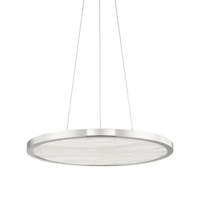 Hudson Valley Lighting Eastport 1 Light Chandelier In Polished Nickel