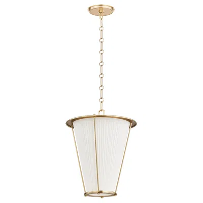 Hudson Valley Lighting Ellsworth Lantern Aged Brass