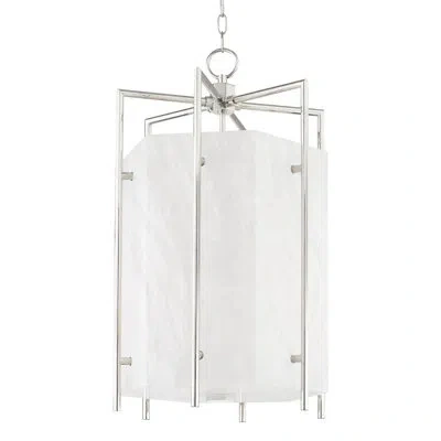 Hudson Valley Lighting Flatbush 6 Light Lantern In Polished Nickel