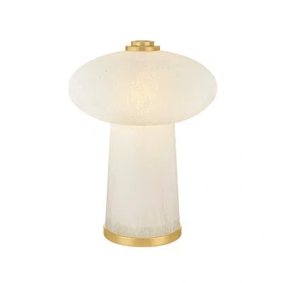Hudson Valley Lighting Fords Rechargeable Table Lamp In Aged Brass In Gold