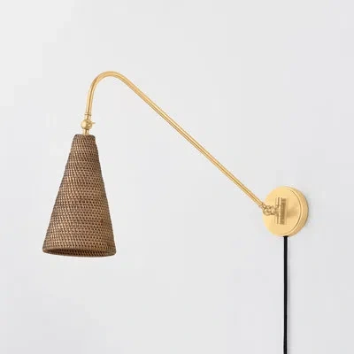 Hudson Valley Lighting Freeport Six Light Wall Sconce In Aged Brass