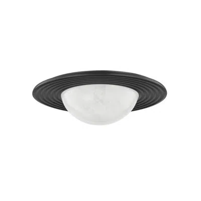 Hudson Valley Lighting Geraldton 1 Light Flush Mount In Bronze