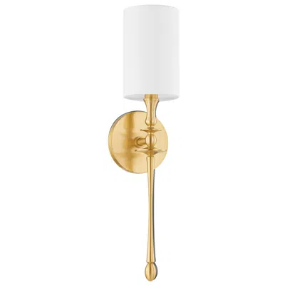 Hudson Valley Lighting Guilford 4.75 In. Aged Brass Wall Sconce