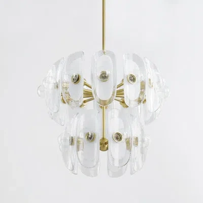 Hudson Valley Lighting Hilo 20 Light Chandelier In Brass