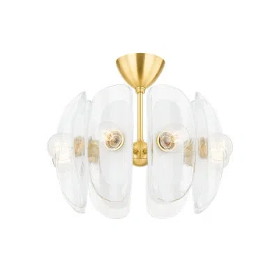 Hudson Valley Lighting Hilo 8 Light Semi Flush