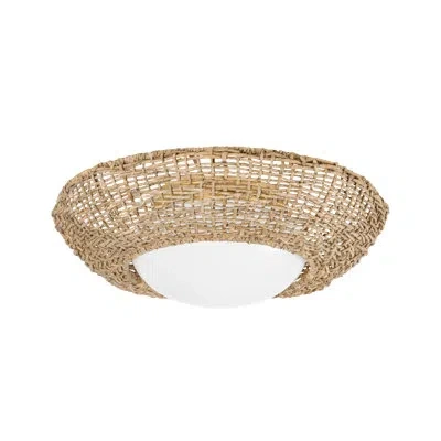 Hudson Valley Lighting Killington 2 Light Flush Mount In Vintage Gold Leaf
