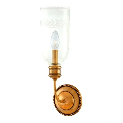 Hudson Valley Lighting Lafayette 1 - Light Candle Wall Light In White