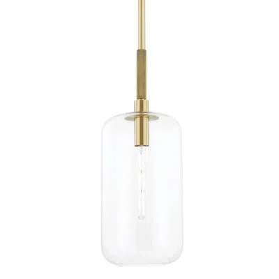Hudson Valley Lighting Light Pendant In Aged Brass