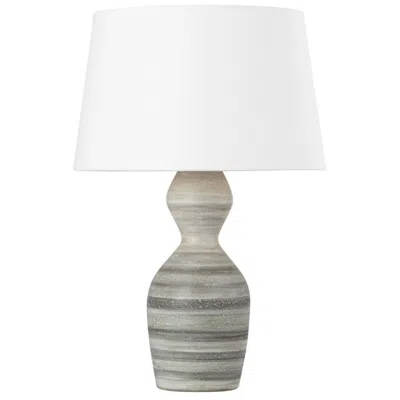 Hudson Valley Lighting Nahant 18 In. Vintage Gold Leaf Table Lamp