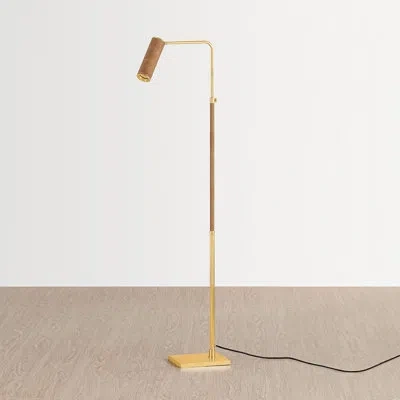 Hudson Valley Lighting Narragansett Floor Lamp In Aged Brass