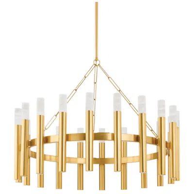 Hudson Valley Lighting Pali 42.25 In. Aged Brass Chandelier