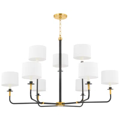 Hudson Valley Lighting Paramus 48 In. Aged Old Bronze Chandelier