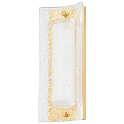 Hudson Valley Lighting Philmont 6.75 In. Aged Brass Wall Sconce