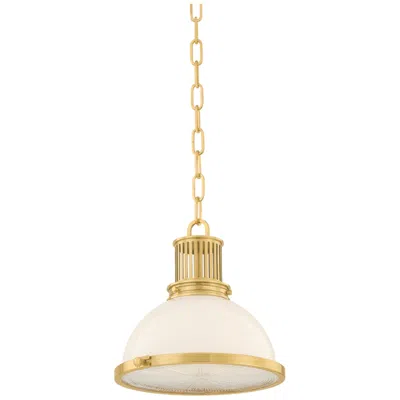Hudson Valley Lighting Pinesbridge Pendant Aged Brass